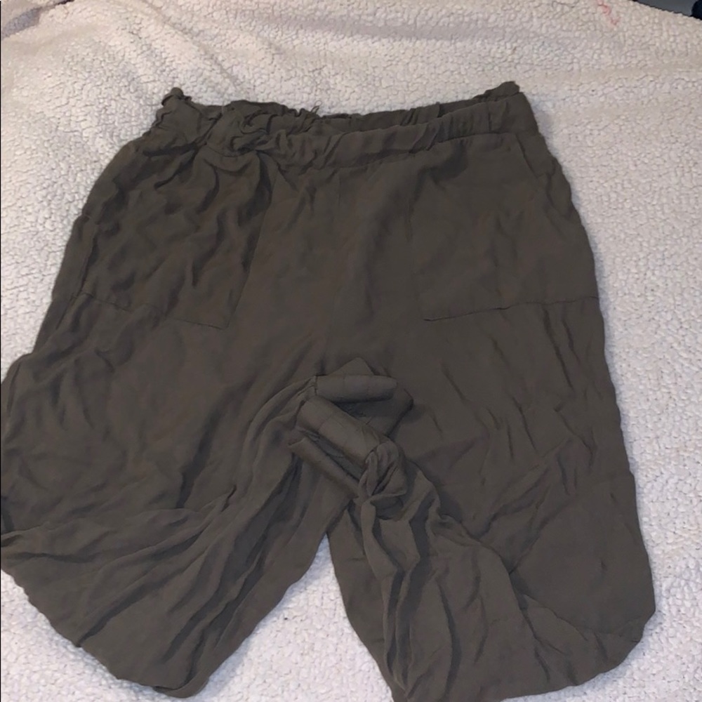 Green pants
